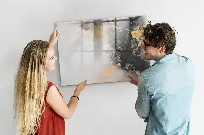 Magnetická kreslící tabule mramorový vzor
