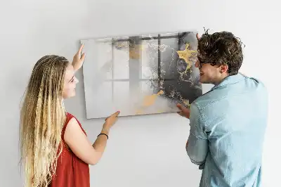 Magnetická kreslící tabule mramorový vzor