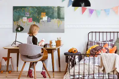 Popisovatelná magnetická tabule dekorativní vzor