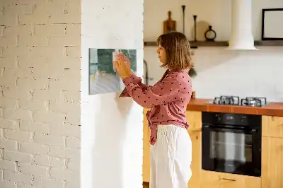 Popisovatelná magnetická tabule dekorativní vzor