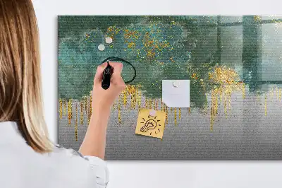 Popisovatelná magnetická tabule dekorativní vzor