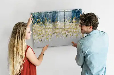 Magnetická kreslící tabule dekorativní vzor