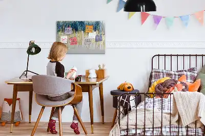 Magnetická kreslící tabule dekorativní vzor