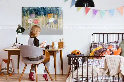 Magnetická kreslící tabule dekorativní vzor
