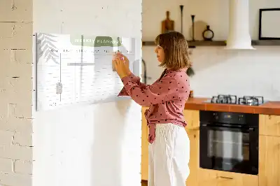 Magnetická kreslící tabule plán týdne