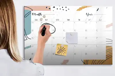 Magnetická kreslící tabule byznys organizér
