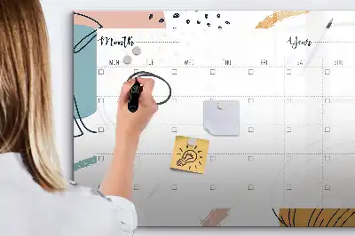 Magnetická kreslící tabule byznys organizér