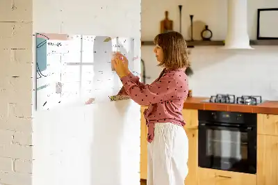 Magnetická kreslící tabule byznys organizér