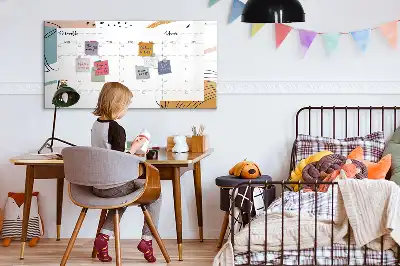 Magnetická kreslící tabule byznys organizér