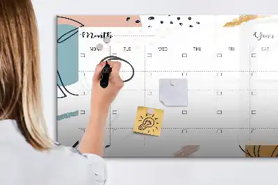 Magnetická kreslící tabule byznys organizér
