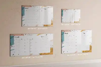 Magnetická kreslící tabule byznys organizér