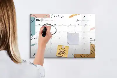 Magnetická kreslící tabule byznys organizér