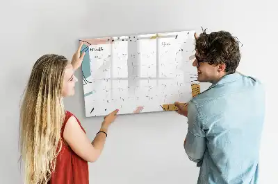 Magnetická kreslící tabule byznys organizér