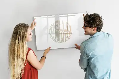 Popisovatelná magnetická tabule motiv Ahoj léto