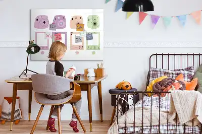 Magnetická kreslící tabule sada fotoaparátů