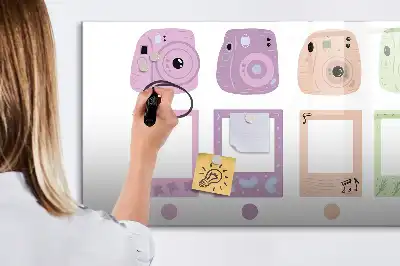 Magnetická kreslící tabule sada fotoaparátů