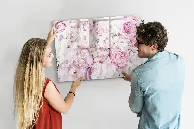 Dekorační květiny magnetická kreslící tabule
