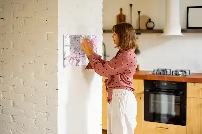Dekorační květiny magnetická kreslící tabule