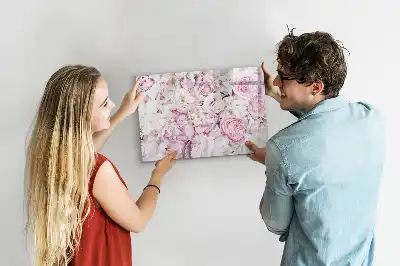 Dekorační květiny magnetická kreslící tabule