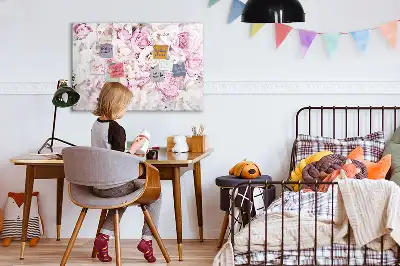 Dekorační květiny magnetická kreslící tabule