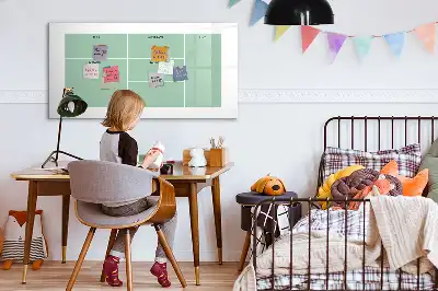 Popisovatelná magnetická tabule kancelářský organizér