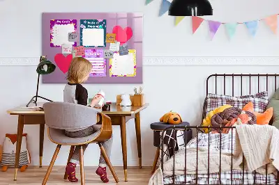 Popisovatelná magnetická tabule strašidelné poznámky