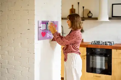 Popisovatelná magnetická tabule strašidelné poznámky