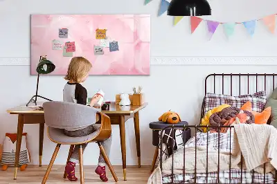 Magnetická kreslící tabule obrázek s motivem abstrakce pírek