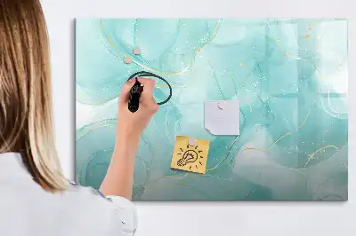 Magnetická kreslící tabule motivy mramorové abstrakce