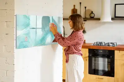 Magnetická kreslící tabule motivy mramorové abstrakce