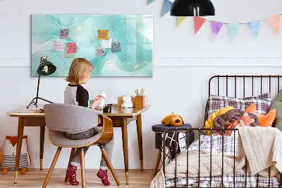 Magnetická kreslící tabule motivy mramorové abstrakce