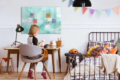 Magnetická kreslící tabule motivy mramorové abstrakce