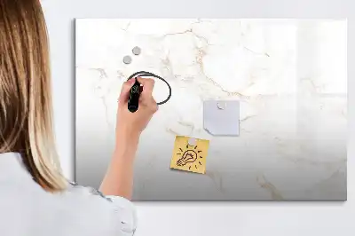 Magnetická kreslící tabule v elegantním mramorovém provedení