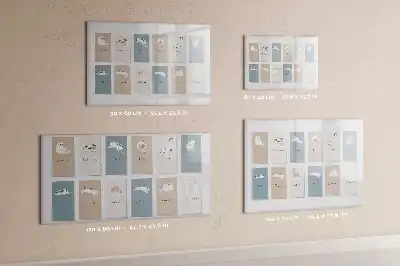 Magnetická tabule ve formě kočičího kalendáře