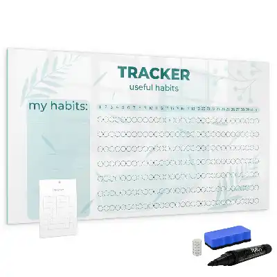 Magnetická kreslící tabule plánovač návyků