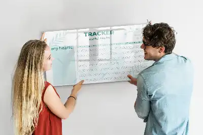 Magnetická kreslící tabule plánovač návyků