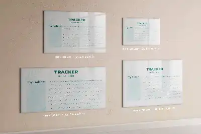 Magnetická kreslící tabule plánovač návyků