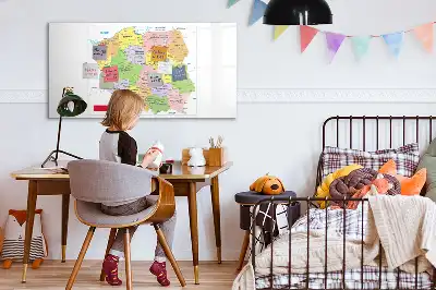 Mapa Polska popisovatelná magnetická tabule