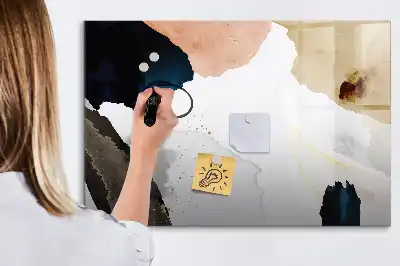 Magnetická kreslící tabule abstrakce skvrn