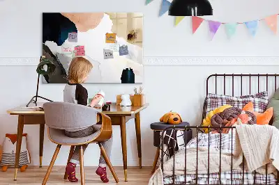 Magnetická kreslící tabule abstrakce skvrn