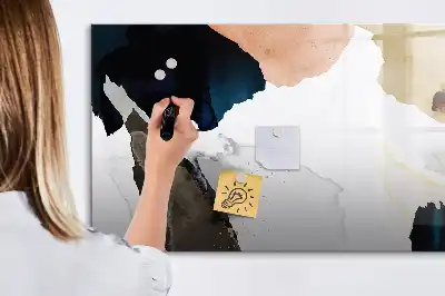 Magnetická kreslící tabule abstrakce skvrn