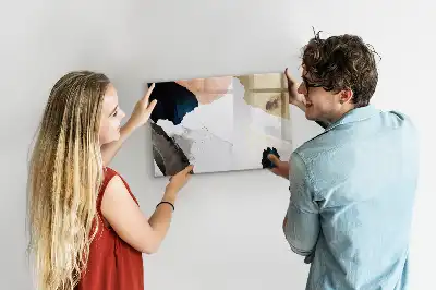 Magnetická kreslící tabule abstrakce skvrn