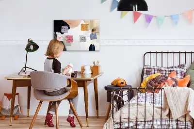 Magnetická kreslící tabule abstrakce skvrn