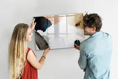 Magnetická kreslící tabule abstrakce skvrn
