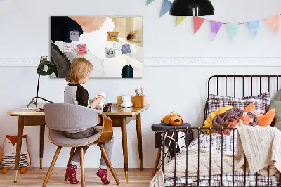Magnetická kreslící tabule abstrakce skvrn