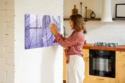Magnetická kreslicí tabule listy přírody