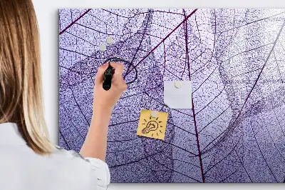 Magnetická kreslicí tabule listy přírody