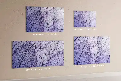 Magnetická kreslicí tabule listy přírody