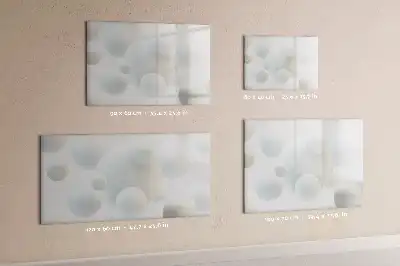 Magnetická tabule motiv abstrakce koulí