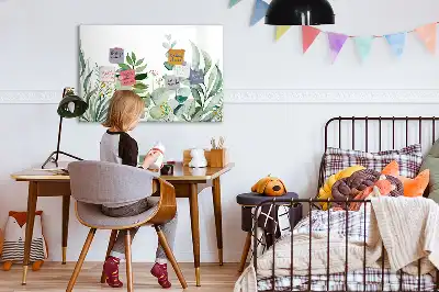 Magnetická kreslící tabule akvarelové listy